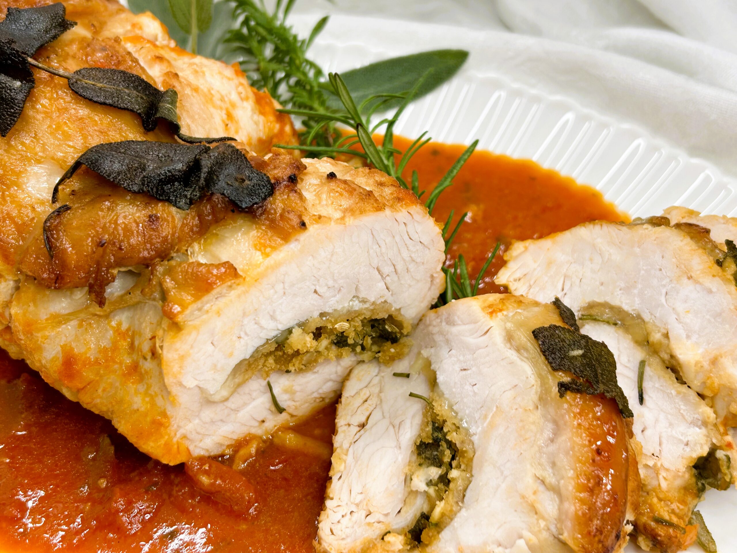 Braised Turkey Braciole